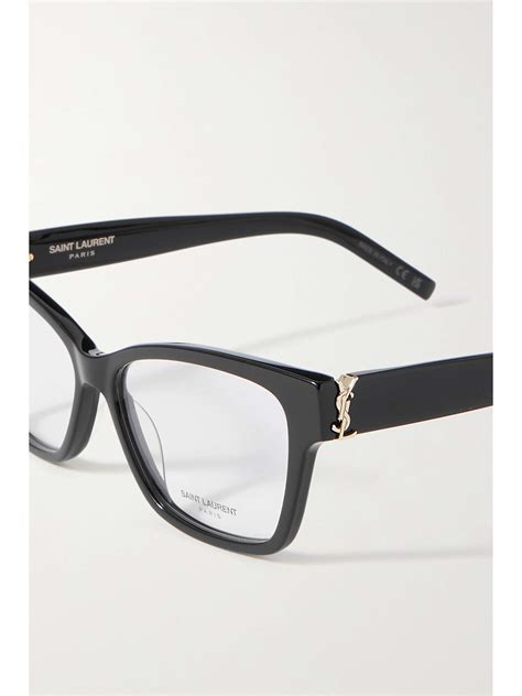 ysl eyeglasses men's|saint laurent transparent glasses.